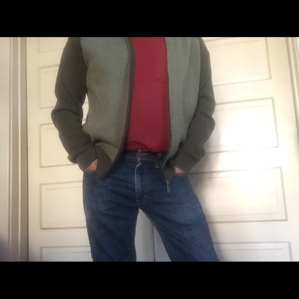 Mossimo Green Sweater - image 1